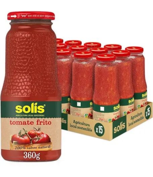 TOMATE FRITO SOLIS 360 GRS 15 UND